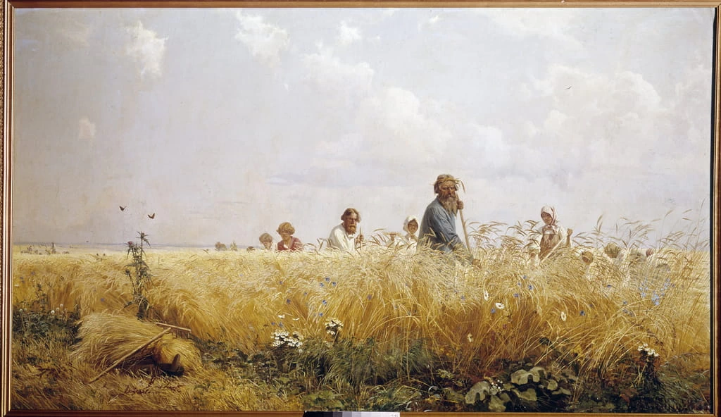 Tempo di raccolta (Falciatrici) - Peterhof Palace, Petrodvorets, St. Petersburg